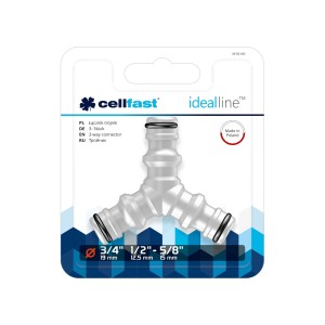 Łącznik - trójnik 1/2" (ABS)